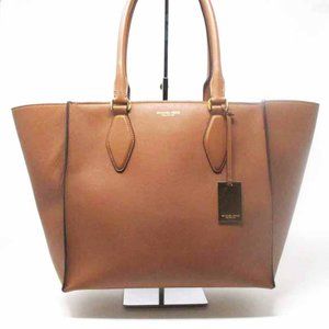 Authentic Michael Kors Collection Large Gracie Tote (Luggage)